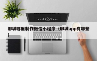 惠东聊城哪里制作微信小程序（聊城app有哪些）
